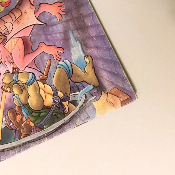 Vintage 1991 TMNT Ninja Turtles Code Name Chameleon A Storybook Adventure - Picture 5 of 13